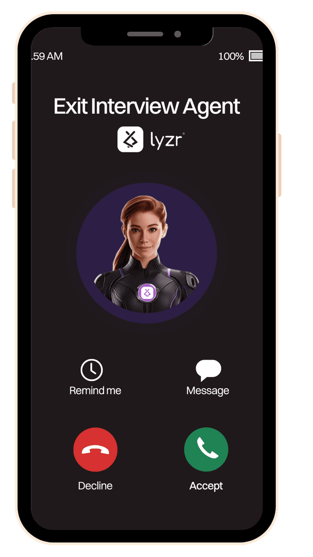 Exit Interview Agent Interface